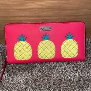 Kate spade pineapple wallet